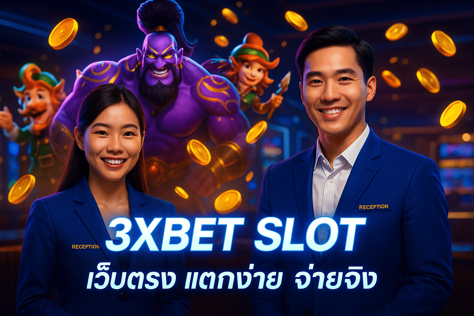 3XBET SLOT เว็บตรง แตกง่าย จ่ายจริง