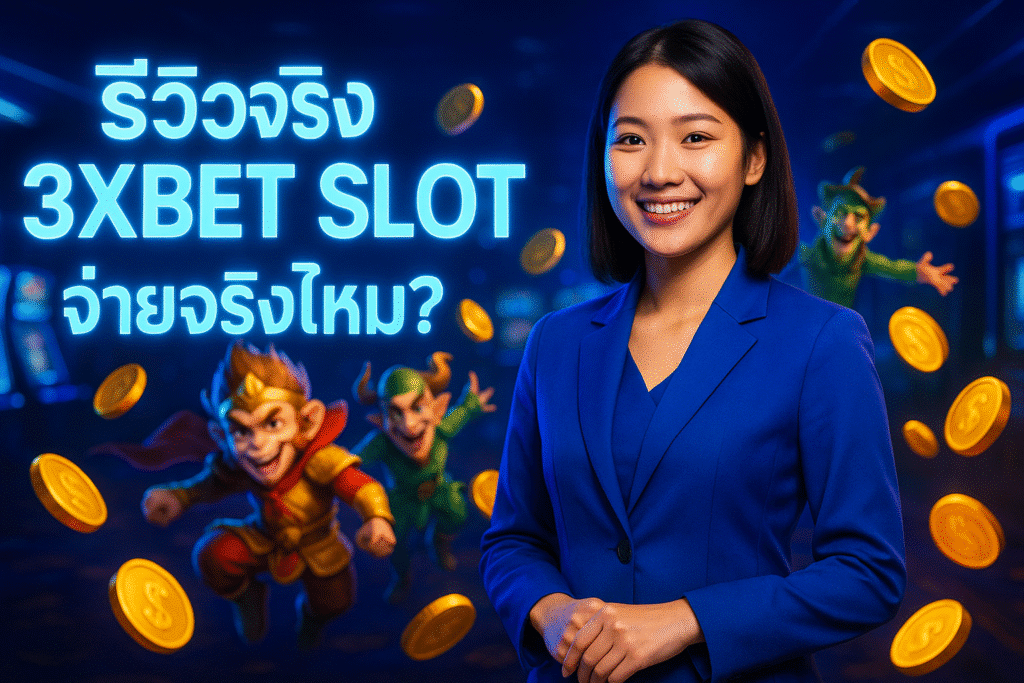 รีวิวจริง 3XBET SLOT จ่ายจริงไหม?