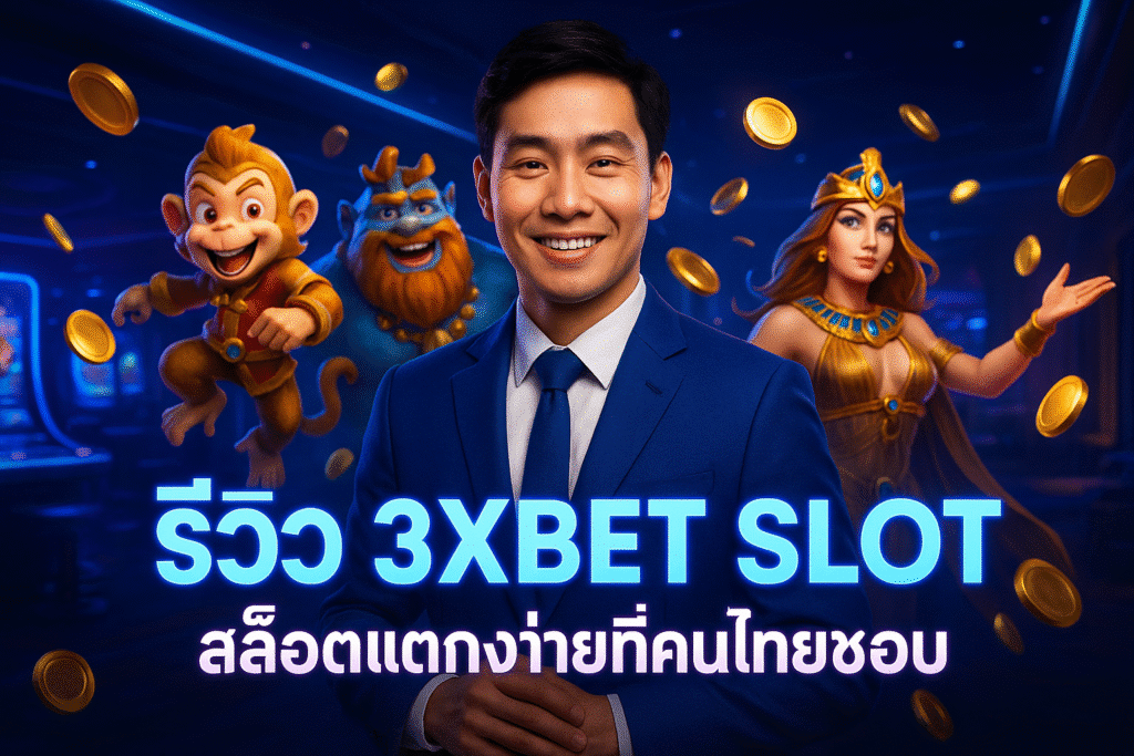 รีวิว 3XBET SLOT สล็อตแตกง่ายที่คนไทยชอบ