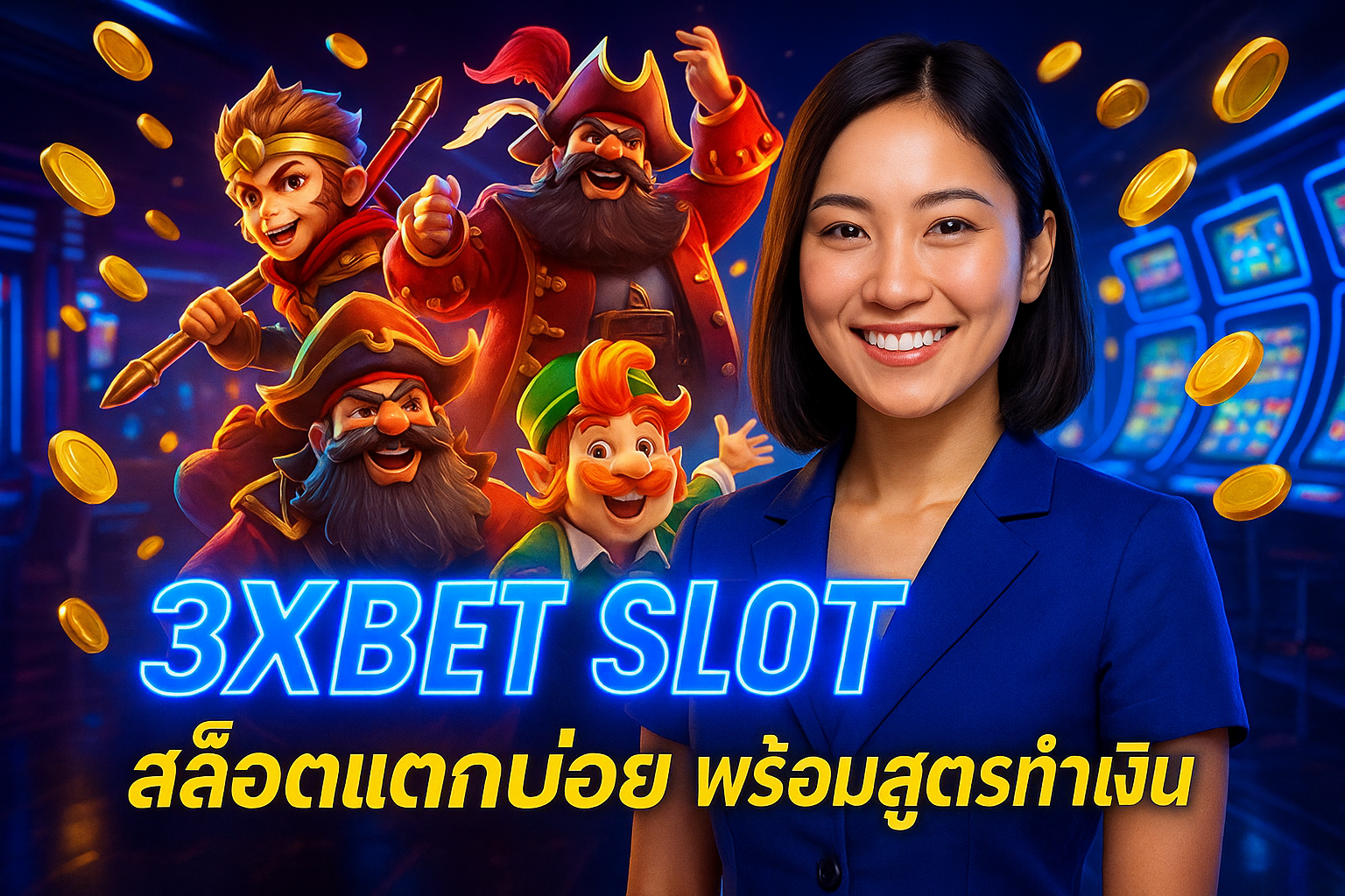 3XBET SLOT สล็อตแตกบ่อย พร้อมสูตรทำเงิน