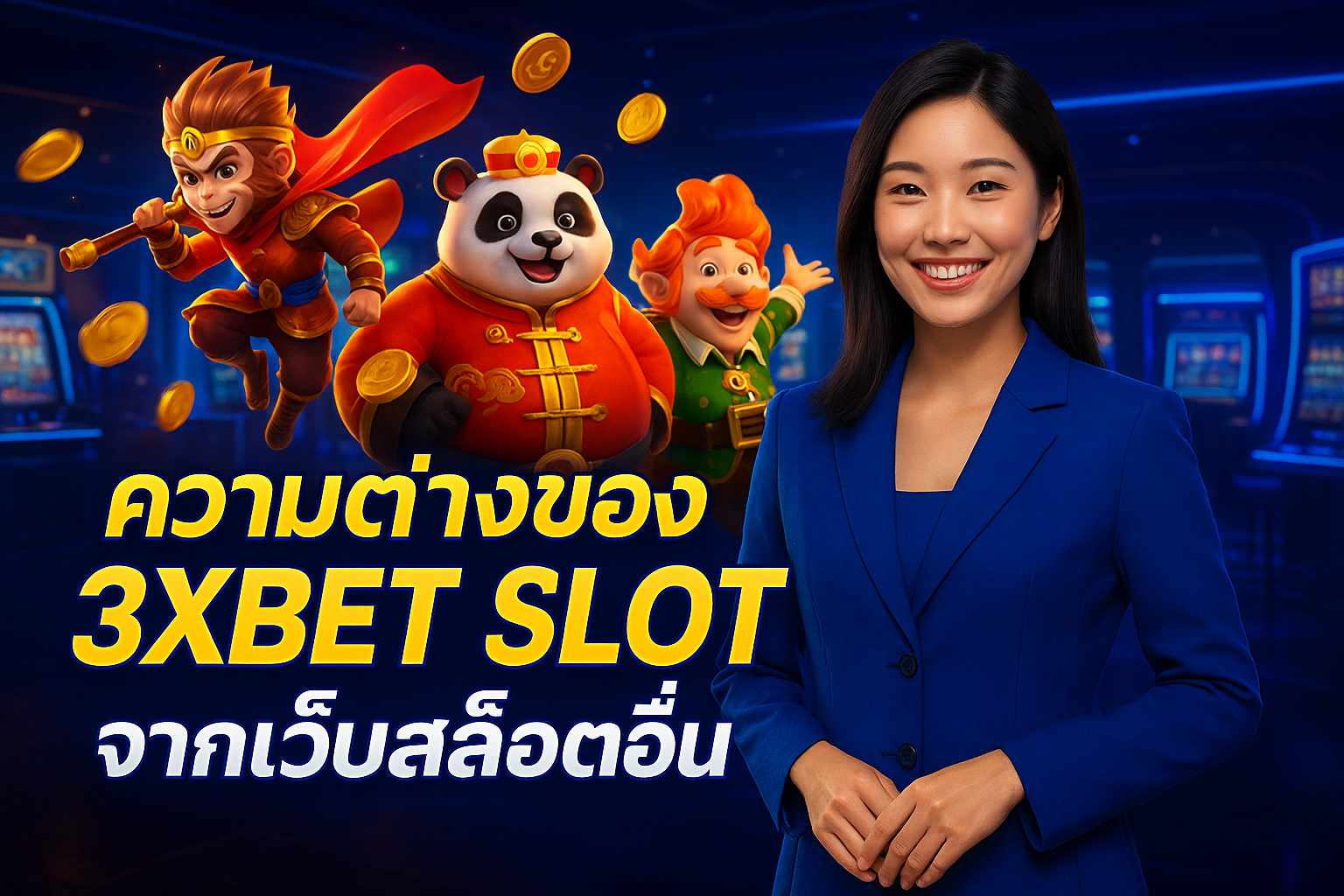ความต่างของ 3XBET SLOT จากเว็บสล็อตอื่น