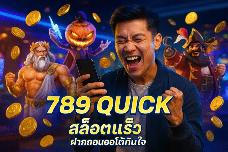789 QUICK สล็อตเร็ว ฝากถอนออโต้ทันใจ