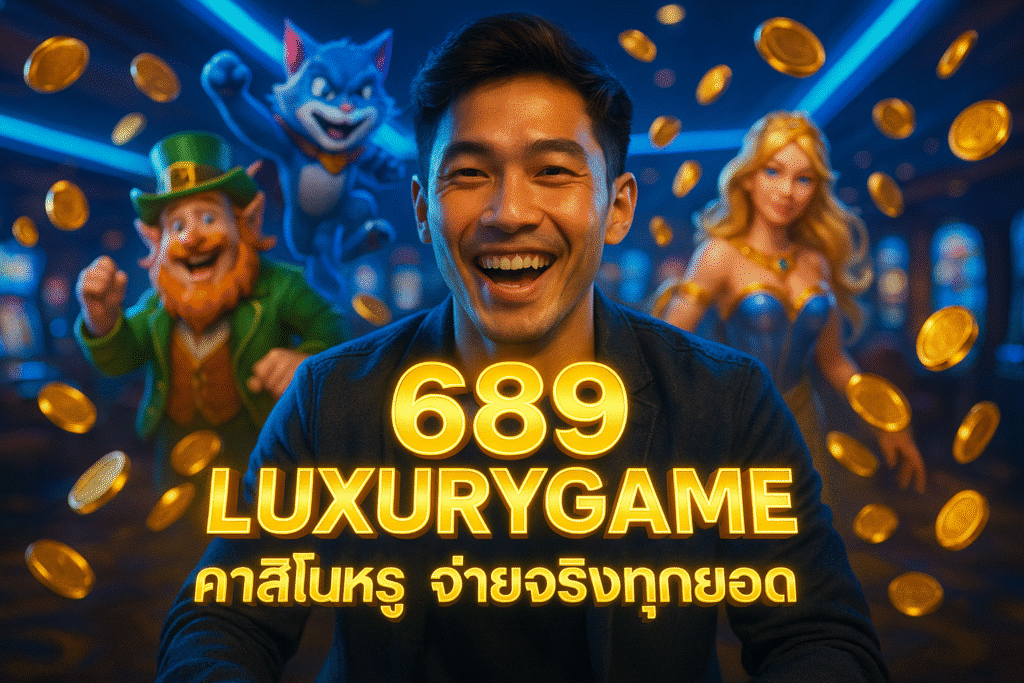689 LUXURYGAME คาสิโนหรู จ่ายจริงทุกยอด