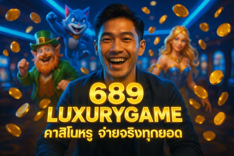 689 LUXURYGAME คาสิโนหรู จ่ายจริงทุกยอด