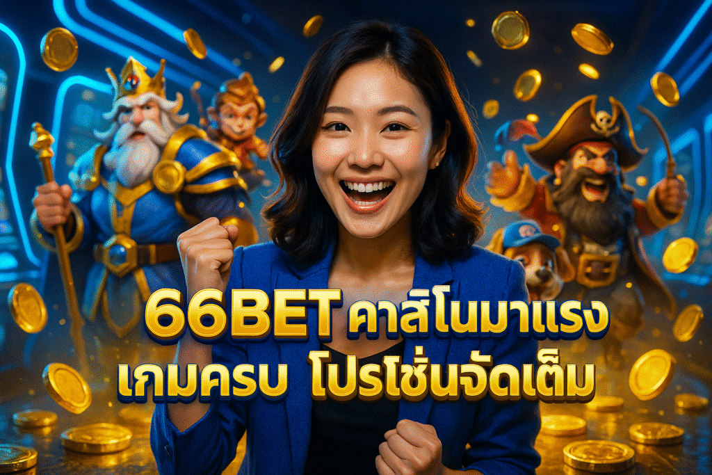 66BET คาสิโนมาแรง เกมครบ โปรโมชั่นจัดเต็ม